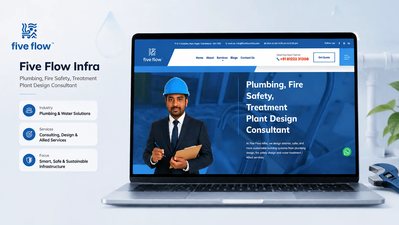 Five Flow platform screen